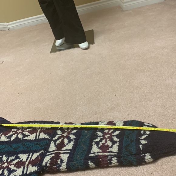 Hand Made wool sweater Native American - Picture 5 of 7